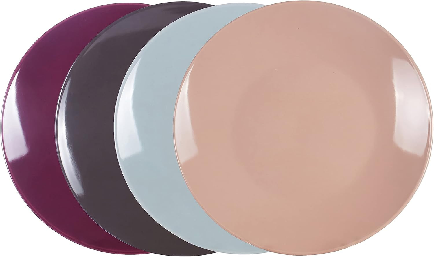 Elevate Your Dining Experience with the Autumn Foliage Color Wave 16-Piece Stoneware Dinnerware Set